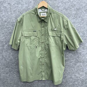 KastKing Rekon Men's Short Sleeve Fishing Shirt XL Activewear, Sage Green